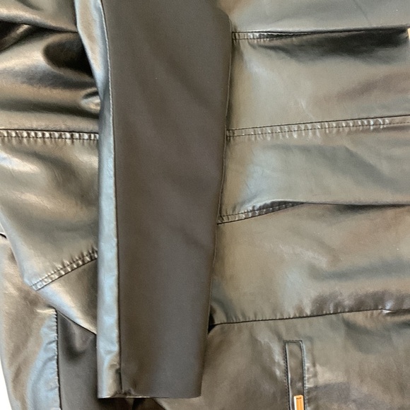 Cleo Petites Faux Leather Jacket Size XS - Picture 12 of 12